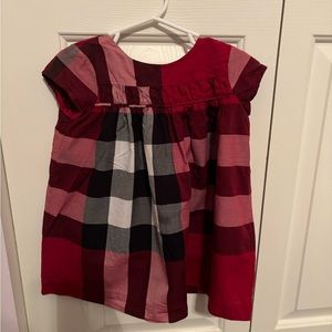 Burberry 2Y Plaid Dress